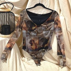 Renaissance Nude Bodysuit